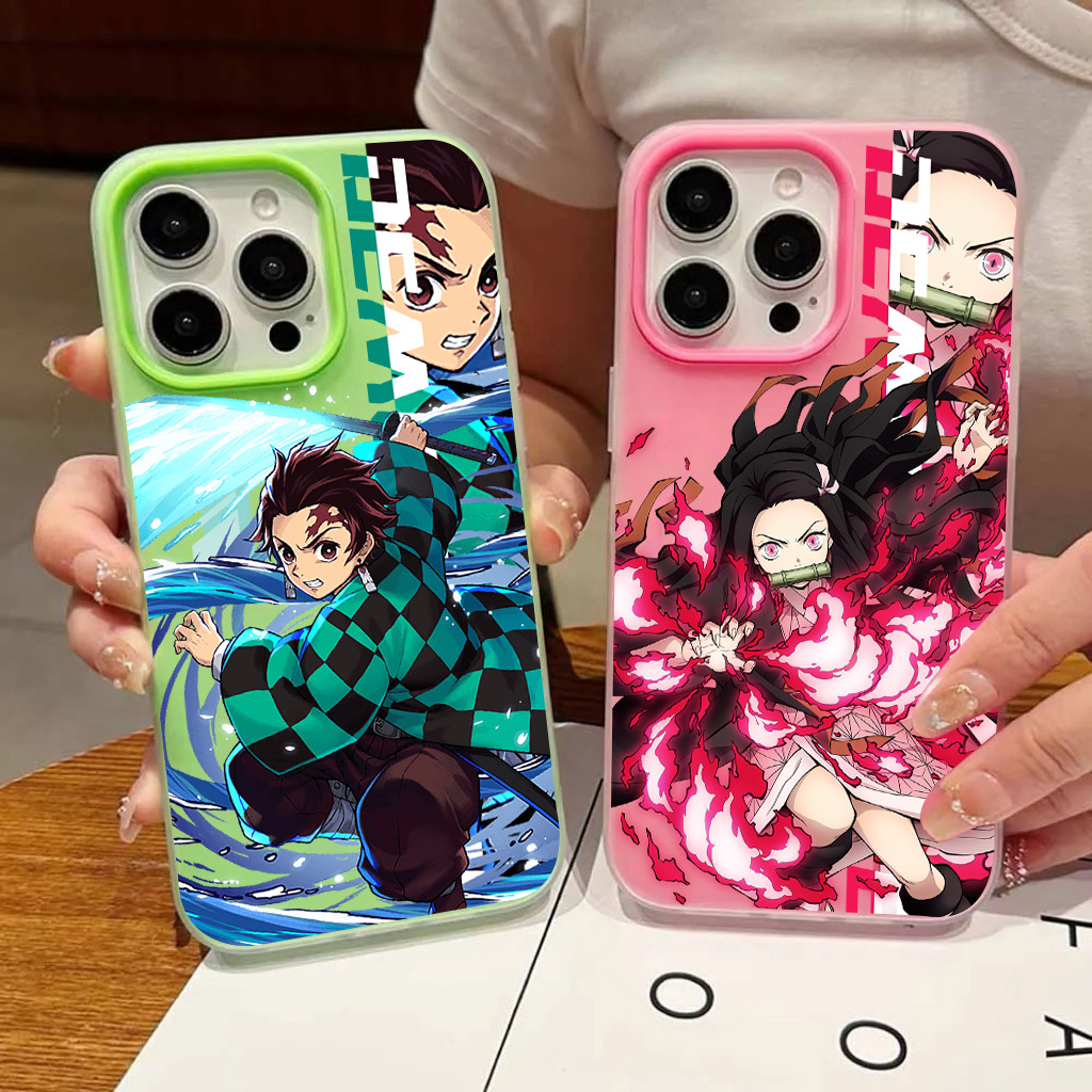 Phone Accessories Demon Slayer - Candy Color 2 in 1 Phone