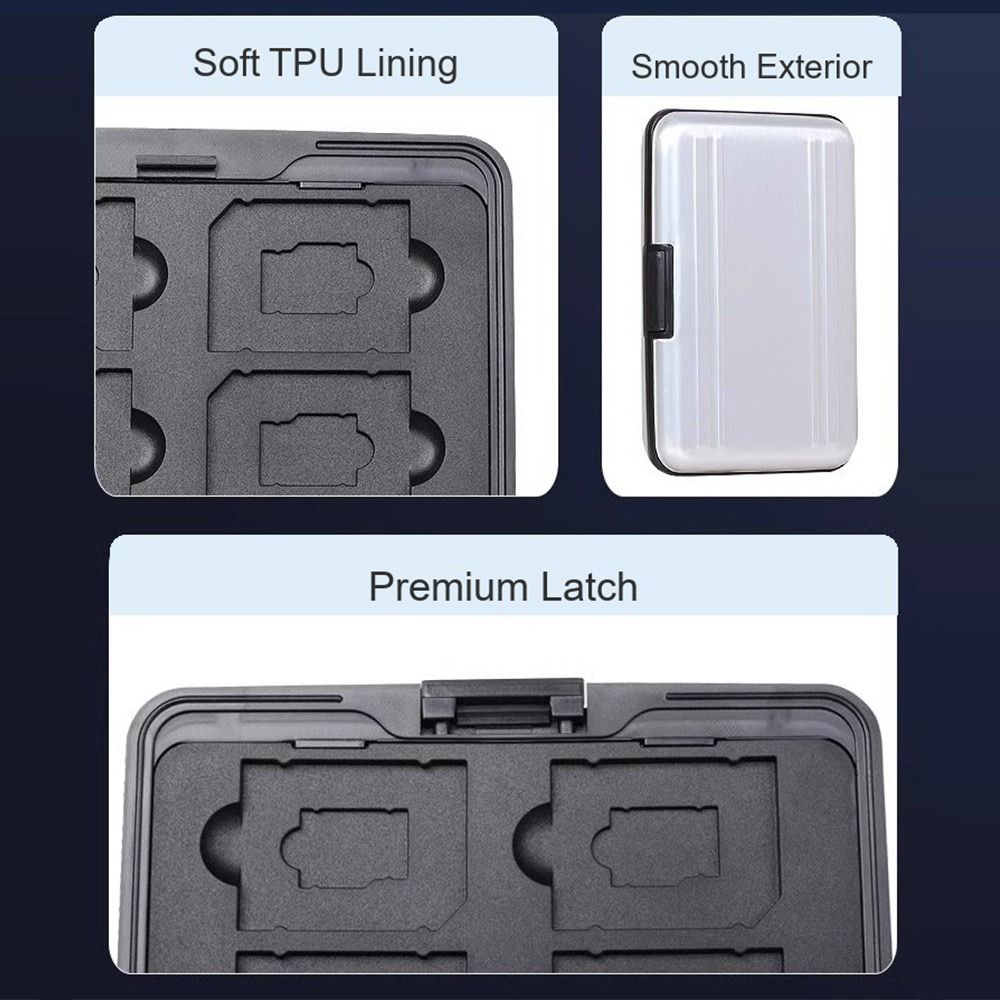 16 Slot Memory Card Case Dual  - Micro Sd Card ulasan dan harga