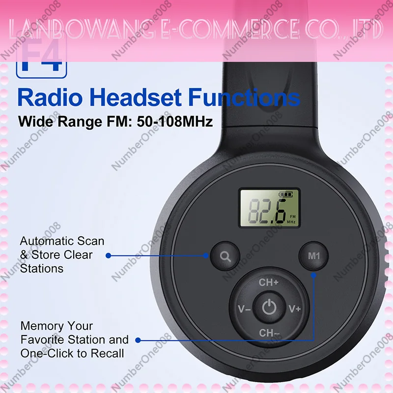 Headband FM Radio Headset Rech - Micro Sd Card ulasan dan harga