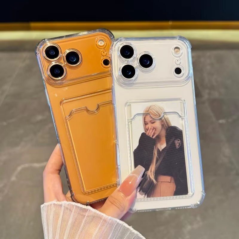 Transparent Card Slot Holder C - Quality Phone Accessories ulasan dan harga