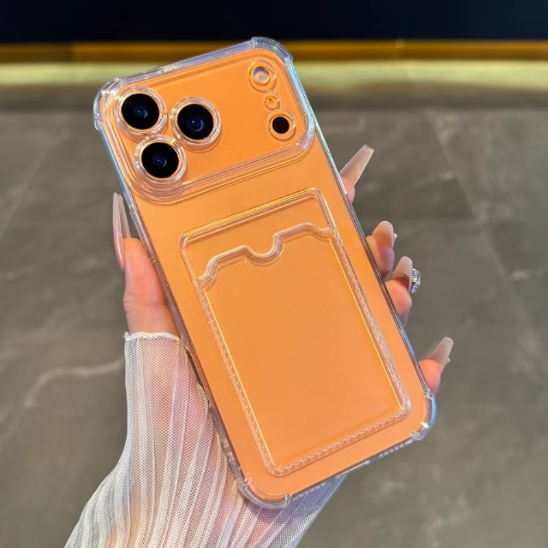 Transparent Card Slot Holder C - Quality Phone Accessories ulasan dan harga