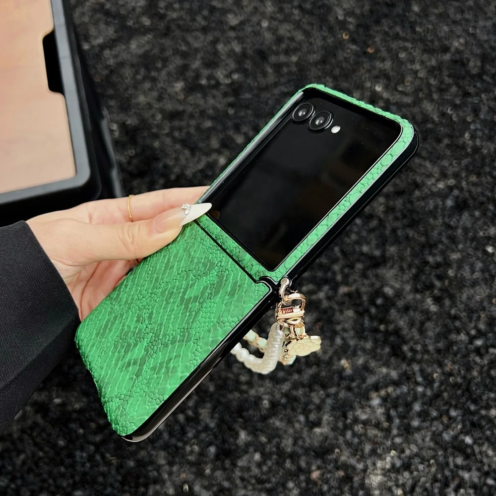 Luxurious Snake Texture Leathe - Z Phone Accessories ulasan dan harga