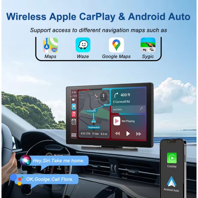 9 Inch Carplay Smart Screen Di - Micro Sd Card ulasan dan harga