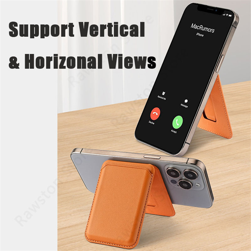 Kickstand Magnetic Leather Wal - Phone Accessories Items ulasan dan harga