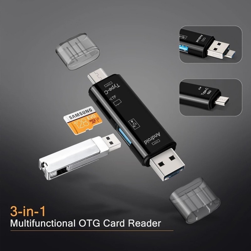 5 in 1 Multifunction Usb 2.0 T - Micro Sd Card ulasan dan harga