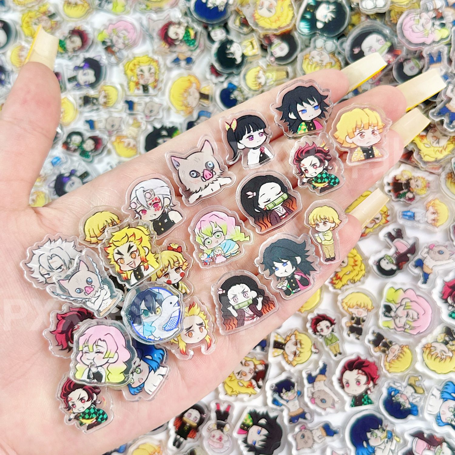 10‑100Pcs 1‑2cm Mini Demon Sla - Phone Accessories Demon Slayer ulasan dan harga