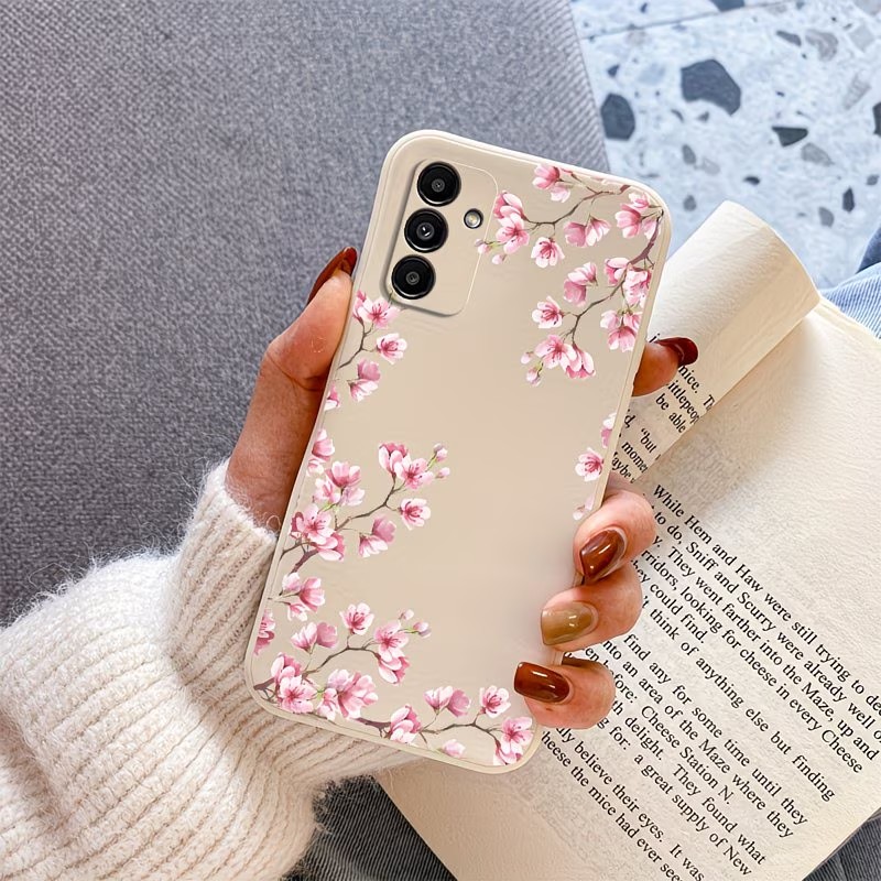 Pink Cherry Blossom Branch Pri - Samsung Galaxy A55 ulasan dan harga