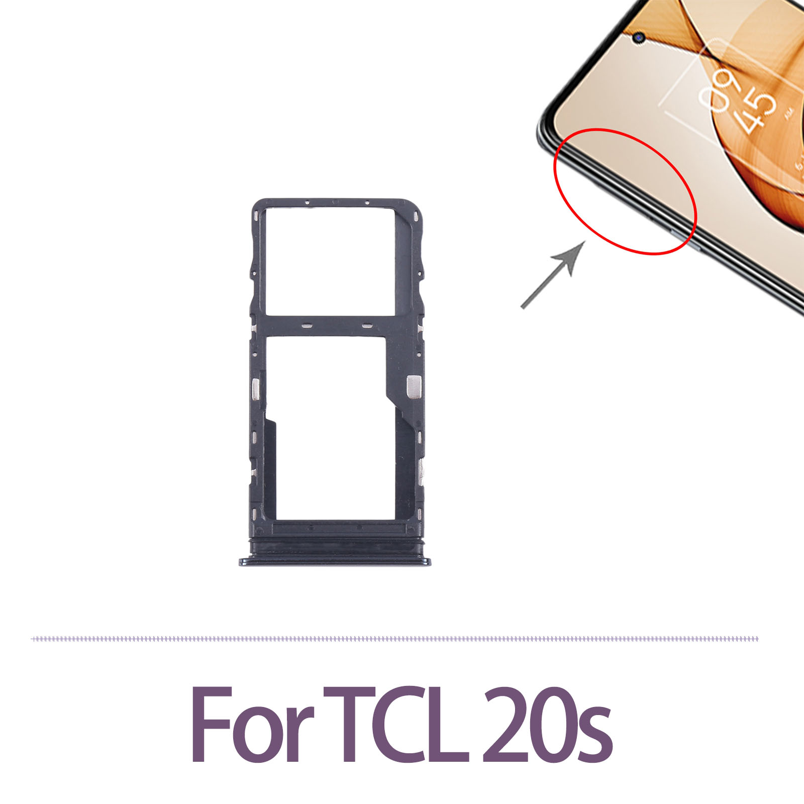 SIM Card Repair Part For TCL 2 - Micro Sd Card ulasan dan harga