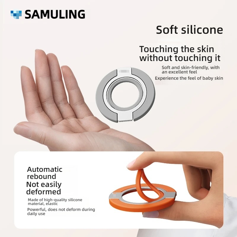 Double-Sided Magnetic Silicone - Phone Accessories Items ulasan dan harga