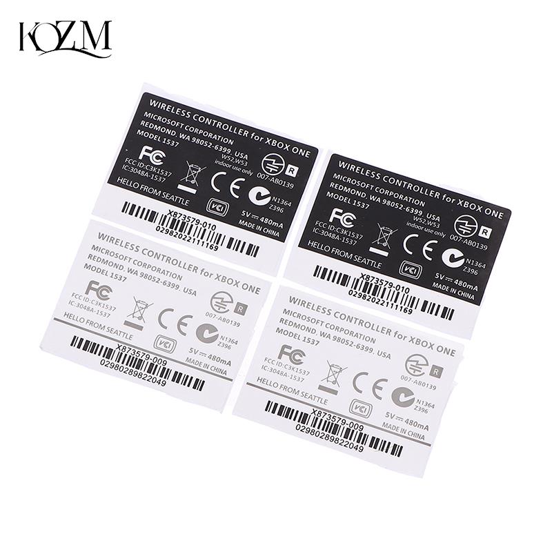 2pcs Black White Lable Seals S - Xbox Phone Accessories ulasan dan harga