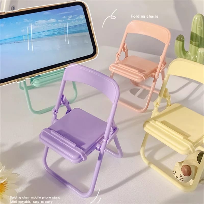 Cute Chair Phone Holder Stand  - Phone Accessories Items ulasan dan harga