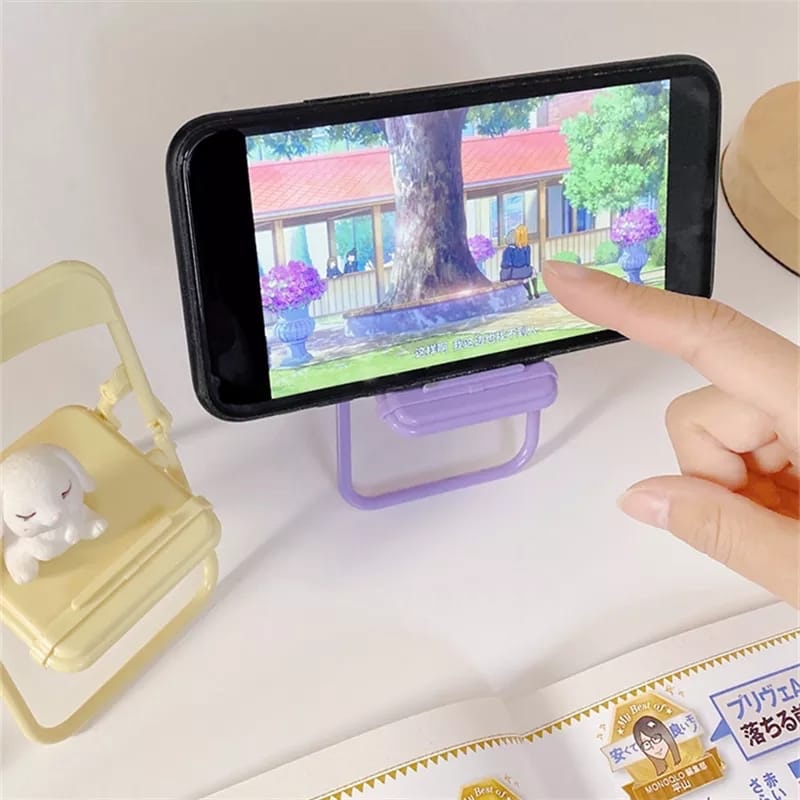 Cute Chair Phone Holder Stand  - Phone Accessories Items ulasan dan harga