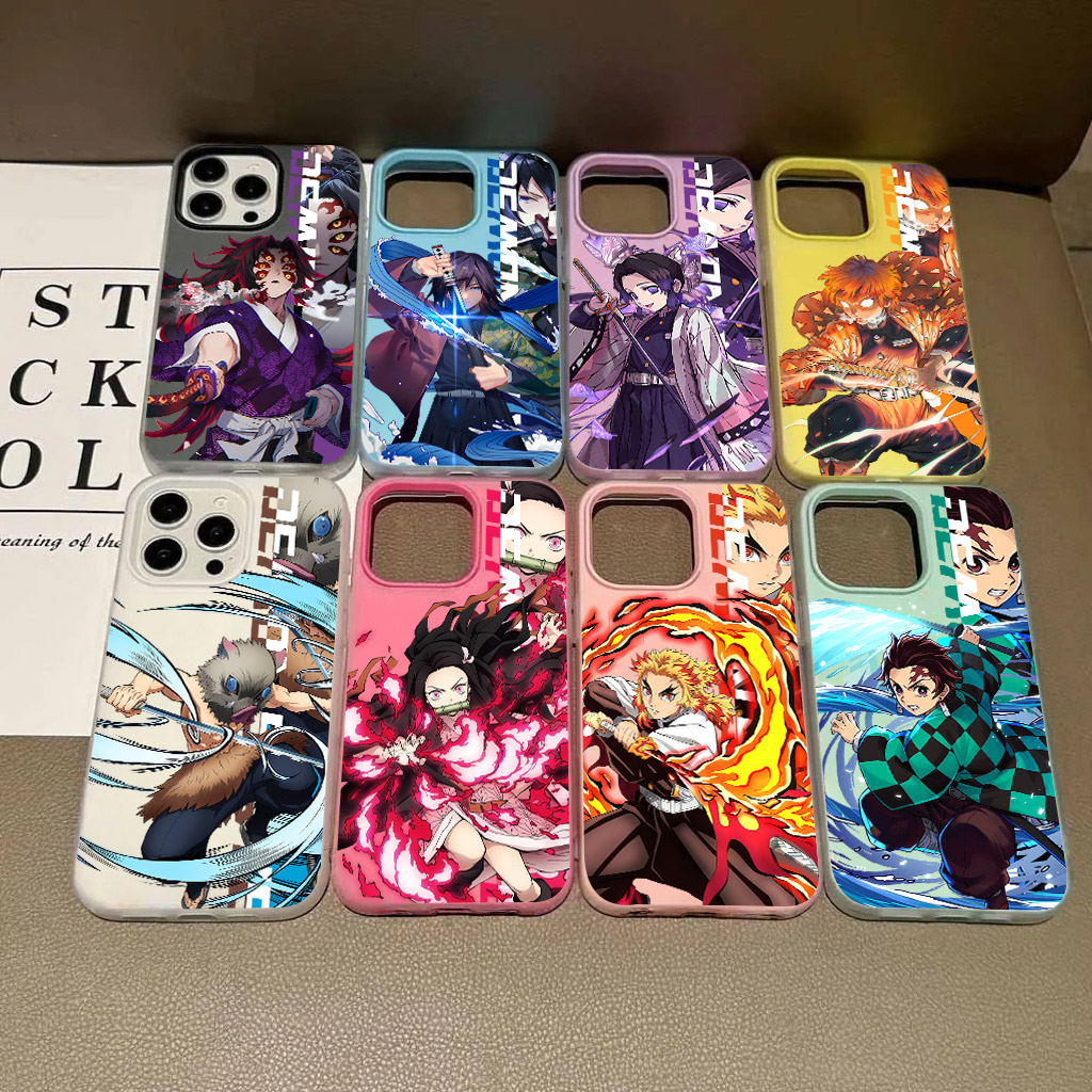 Candy Color 2 in 1 Phone Case  - Phone Accessories Demon Slayer ulasan dan harga