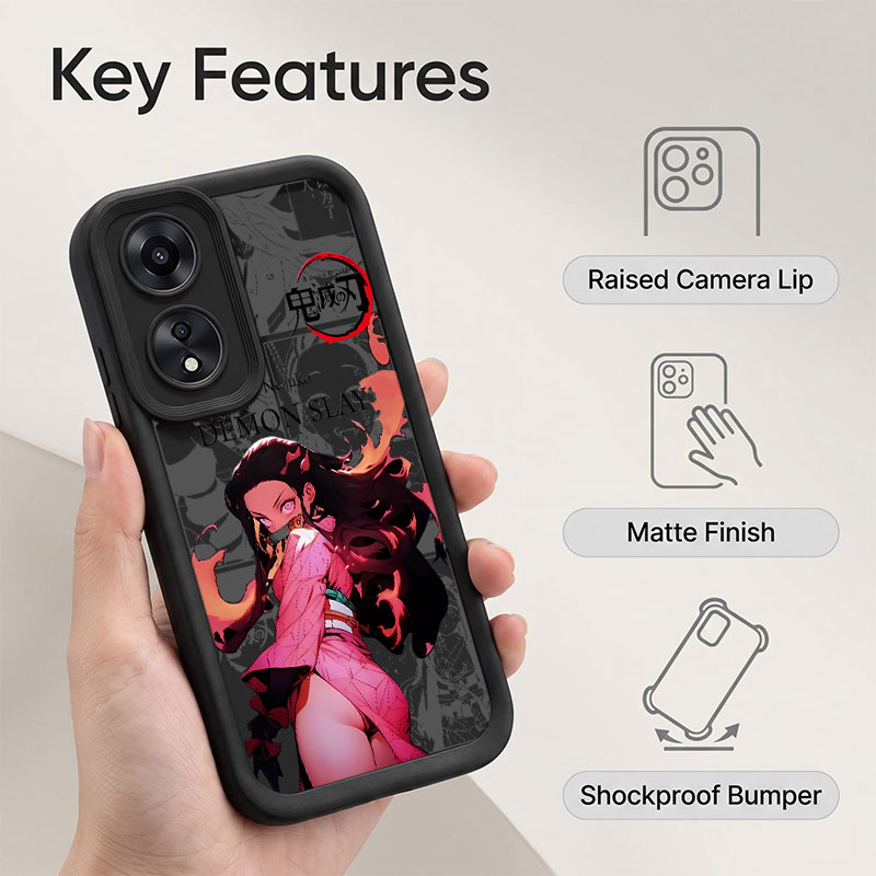 Demon Slayer Kamado Nezuko Sil - Phone Accessories Demon Slayer ulasan dan harga