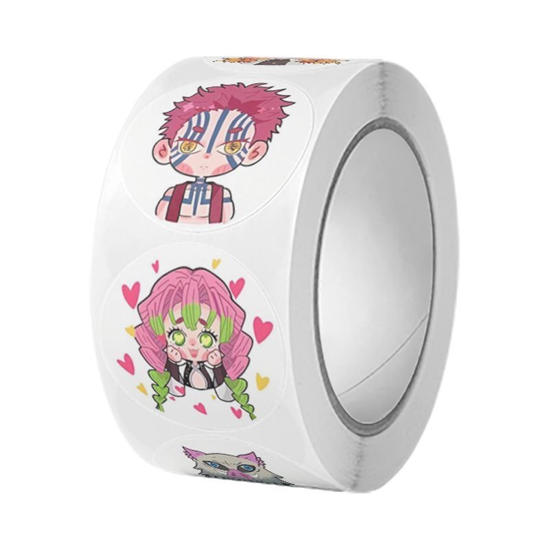500pcs Cartoon Version of Kime - Phone Accessories Demon Slayer ulasan dan harga