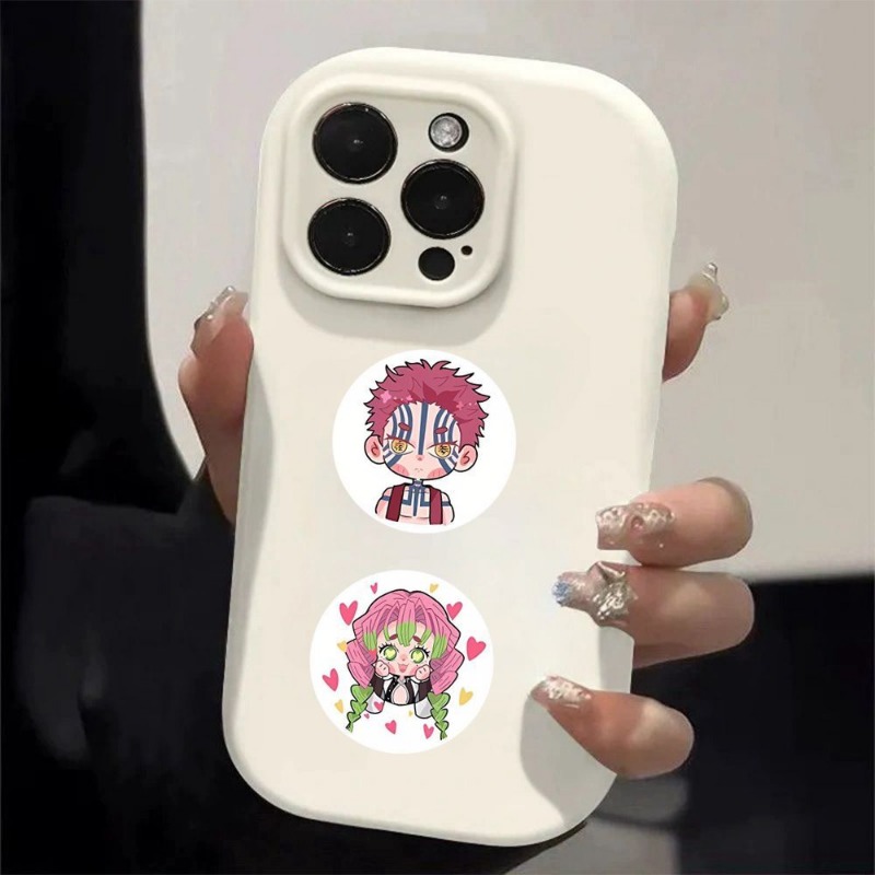 500pcs Cartoon Version of Kime - Phone Accessories Demon Slayer ulasan dan harga