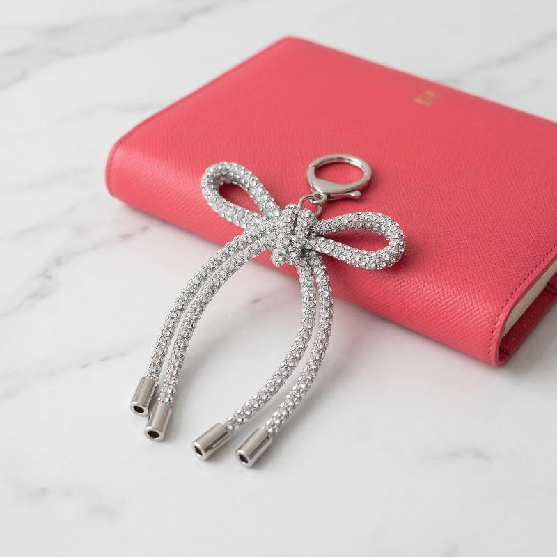 Crystal Butterfly Knot Pendant - Phone Accessories Ideas ulasan dan harga