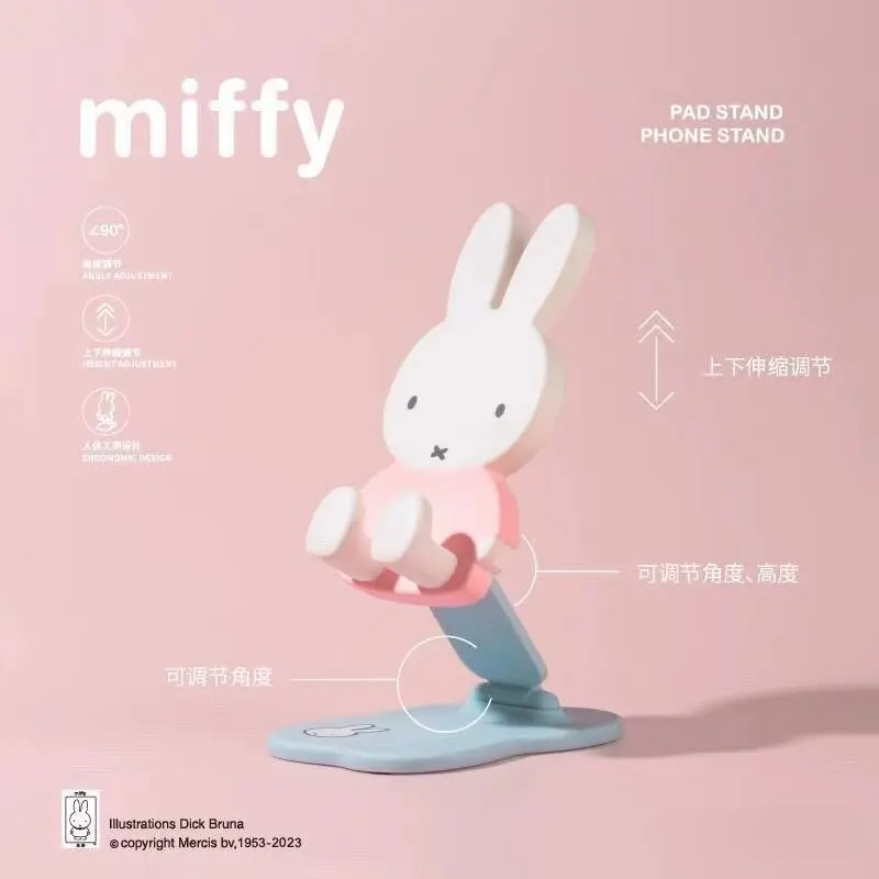 Miffy Foldable Phone Stand Adj - Phone Accessories In China ulasan dan harga